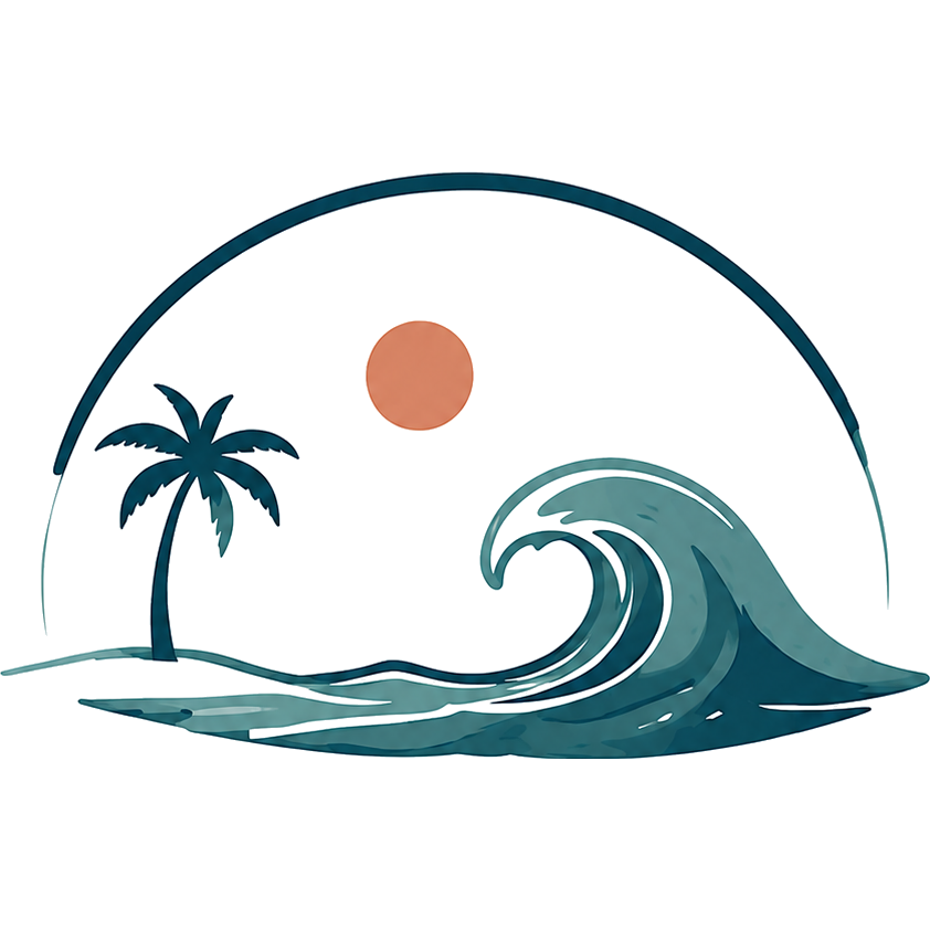Little Waves Surf School logo
